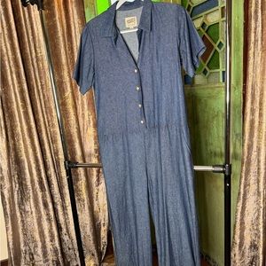 Urban Chic: Utility Jean Jumpsuit by Naked and Famous